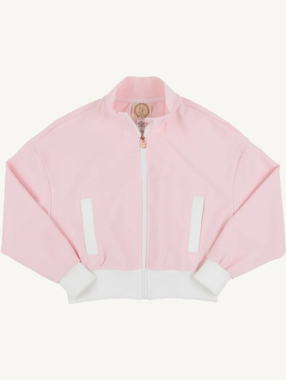 The Beaufort Bonnet Company Prepletic Jules Pink And White Jacket Size 6